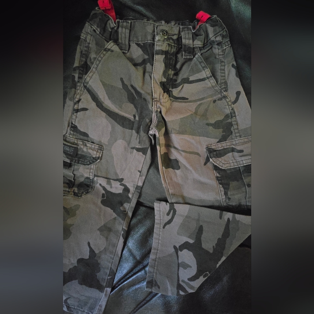 Wrangler Kids Camouflage Lile New Jeans Sz4regular - Picture 4 of 8